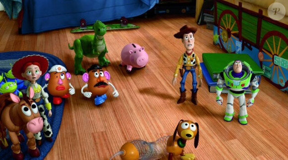Le T-Rex et ses amis dans Toy Story 3 (2011).