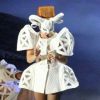 Lady Gaga en plein Born This Way Ball à Bucarest, le 16 août 2012.