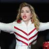 Madonna en concert à Moscou le 7 août 2012.
