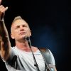 Sting en concert à Moscou le 25 juillet 2012.