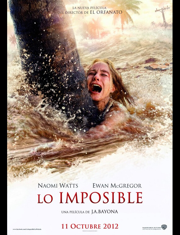Naomi Watts dans The Impossible de Juan Antonio Bayona.