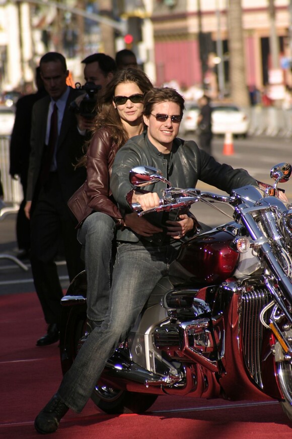 Tom Cruise et Katie Holmes en 2005.