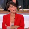 Alessandra Sublet dans son émission C à vous sur France 5, mercredi 22 février 2012