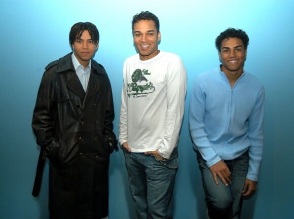 Taj Jackson, Taryll Jackson, T.J. Jackson alias les 3T à Amsterdam en 2004.