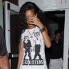 Rihanna s'est accordé une soirée en solo dans un restaurant de Santa Monica le 22 août 2012