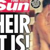 Le prince Harry nu en une de The Sun vendredi 24 août 2012 : le tabloïd britannique a bravé l'interdiction de la famille royale et de la commission de contrôle de la presse britannique au nom de la liberté de la presse.