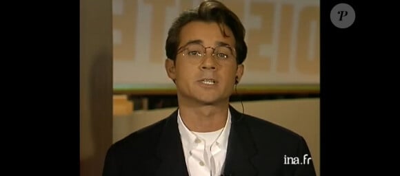 Jean-Luc Delarue présente la première émission de Ca se discute le 12 septembre 1994 sur France 2