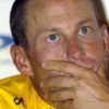 Lance Armstrong à Besançon sur le Tour de France le 24 juillet 2004