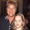Dakota Johnson et son père Don Johnson en 2001