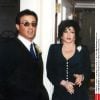 Sylvester Stallone et sa mère Jackie à Los Angeles le 13 novembre 1998.