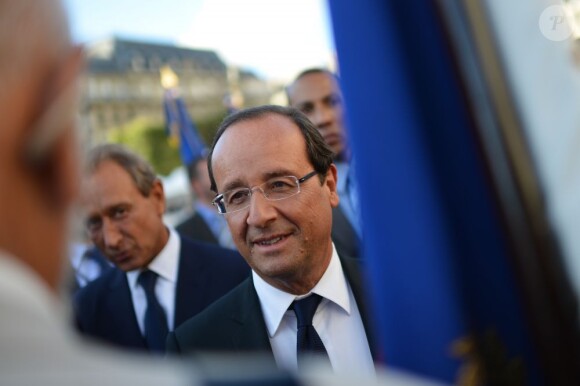 François Hollande à Paris, le 25 août 2012.