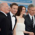 Frank Marshall, Rachel Weisz, Jeremy Renner et Tony Gilroy présentent Jason Bourne : L'héritage au 38e festival de Deauville. 1/09/2012