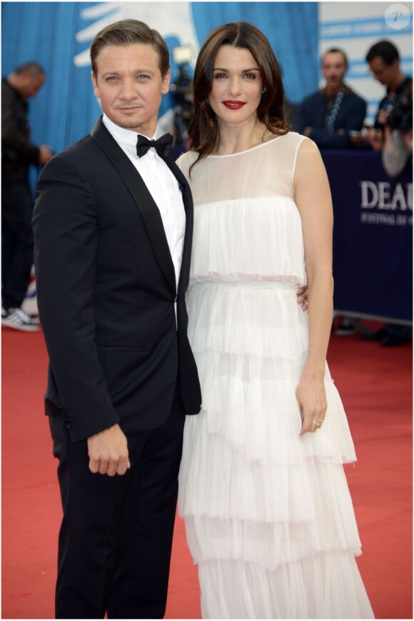 Rachel Weisz et Jeremy Renner présentent le nouveau volet de la saga Jason Bourne, le 1er septembre 2012.