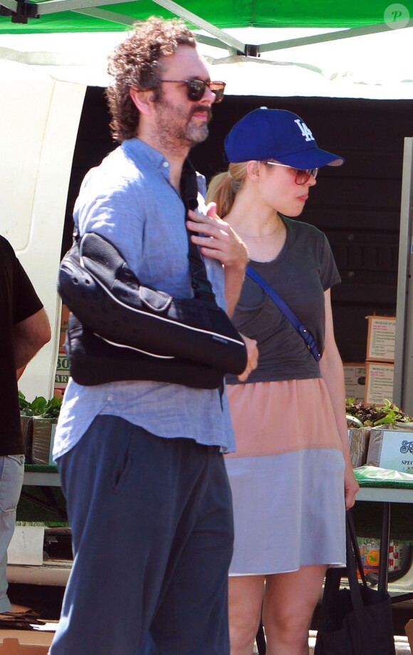 Rachel McAdams et Michael Sheen dans West Hollywood, Los Angeles, le 2 septembre 2012.