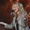 Lara Fabian, en février 2012, sur le plateau de Vivement dimanche.