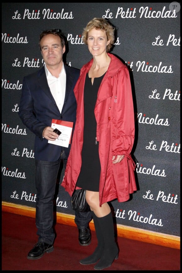 Fabien Lecoeuvre et Anne Richard à Paris, le 20 septembre 2009.