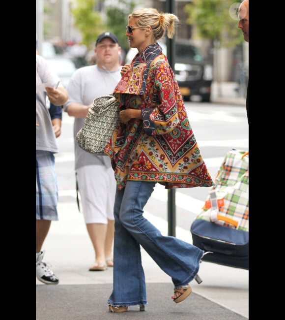 Heidi Klum à New York le 3 septembre 2012