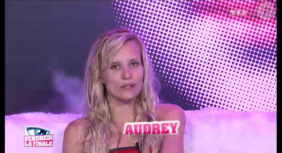 Audrey dans la quotidienne de Secret Story 6 le mercredi 5 septembre 2012 sur TF1