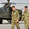 Le prince Harry à Camp Bastion, principale base britannique en Afghanistan, le 7 septembre 2012.