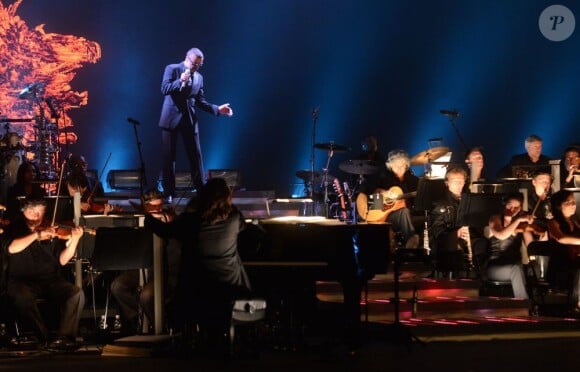 George Michael fait escale à l'Opéra Garnier avec le Symphonica Tour, le 9 septembre 2012. Une soirée dédiée à l'association Sidaction.