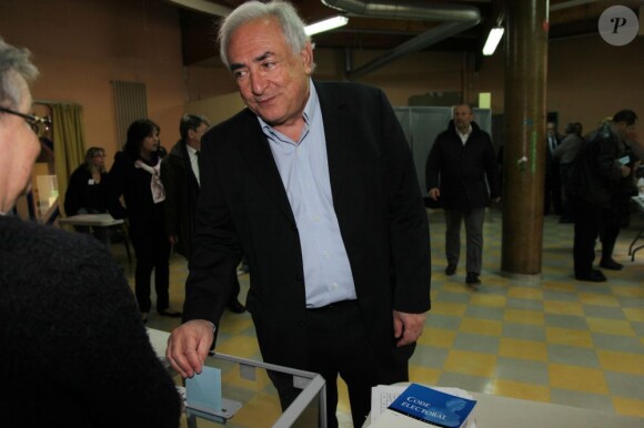 Dominique Strauss-Kahn à Paris, le 30 avril 2012.