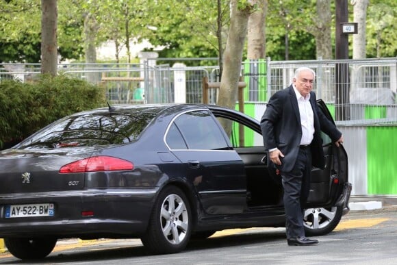 Dominique Strauss-Kahn à Paris, le 30 avril 2012.