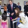 Le duc et la duchesse de Cambridge, William et Kate, ont visité la toute nouvelle usine Rolls Royce lors du deuxième jour de leur visite de Singapour le 12 septembre 2012