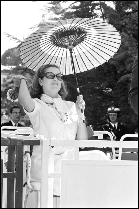 La princesse Grace, à Monaco, 1973.