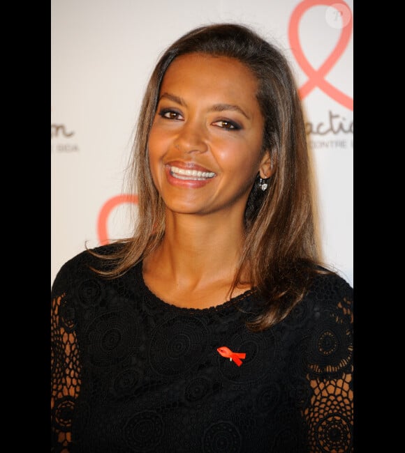 Karine Le Marchand en mars 2012 à Paris.