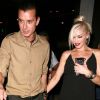 Gwen Stefani et Gavin Rossdale amoureux, entretiennent la flamme avec un dîne en amoureux. Los Angeles, le 14 septembre 2012.