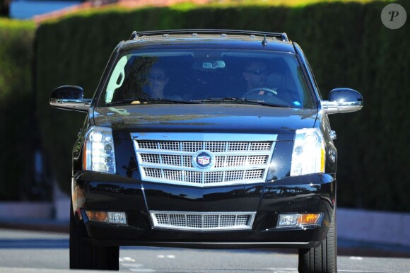 Première apparition en amoureux pour Heidi Klum et Martin Kristen depuis la confirmation de la star. Los Angeles, le 15 septembre 2012.