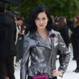 Leigh Lezark assiste au défilé Burberry Prorsum printemps-été 2013 à Kensington Gardens. Londres, le 17 septembre 2012.
