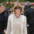 Anna Wintour arrive à Kensington Gardens pour le défilé Burberry Prorsum printemps-été 2013. Londres, le 17 septembre 2012.