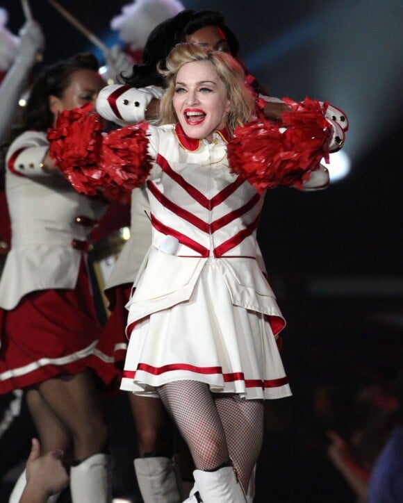 Madonna à New York le 6 septembre 2012.