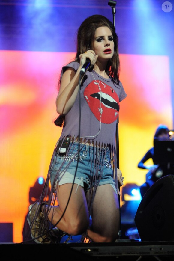 Lana Del Rey en juin 2012 à Isle of Wight