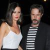 David Arquette et sa compagne, la belle Christina McLarty à West Hollywood, le 20 septembre 2012