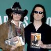 Johnny Depp soutient son ami Damien Echols à New York, le 21 septembre 2012.