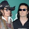 Johnny Depp soutient son ami Damien Echols à New York, le 21 septembre 2012.