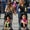 Sarah Jessica Parker emmène ses filles à l'école, à New York, le 24 septembre 2012