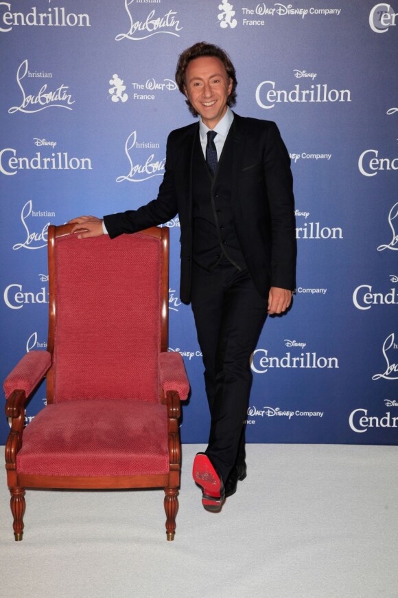 Stéphane Bern lors de la soirée Louboutin pour Cendrillon au Grand Rex à Paris le 25 septembre 2012