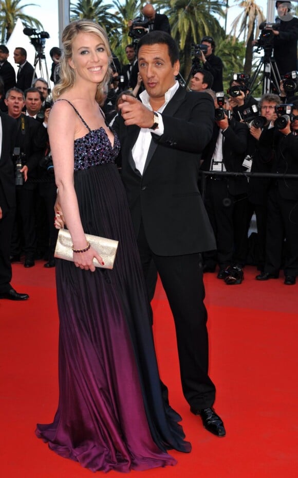 Dany Brillant et Nathalie à Cannes, le 14 mai 2010.