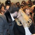 Shakira et son amoureux Gerard Piqué le 17 novembre à Barcelone