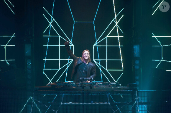 David Guetta en concert à Londres pour iTunes Festival, le 15 septembre 2012.