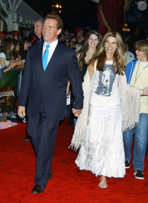 Arnold Schwarzenegger et Maria Shriver en 2006.