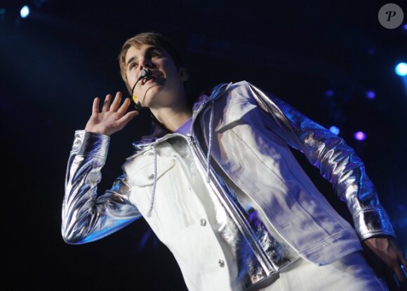 Justin Bieber, en avril 2011 à Berlin, en Allemagne. 
