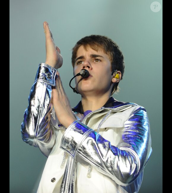 Justin Bieber, en avril 2011 à Berlin, en Allemagne. 
