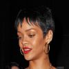 Rihanna sortant d'un hôtel à New York, le 1er octobre 2012.
