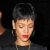 Rihanna quittant un hôtel à New York, le 1er octobre 2012.