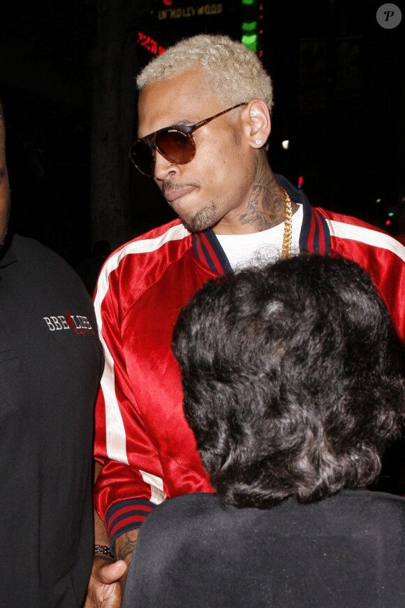 Chris Brown à Los Angeles, le 4 septembre 2012.