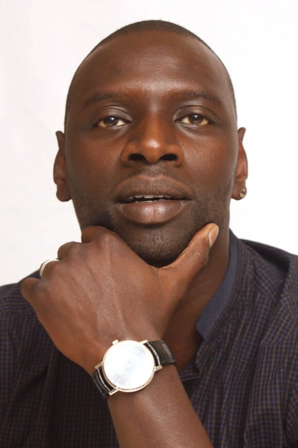 Omar Sy à la conférence de presse du film Intouchables à Los Angeles, le 2 octobre 2012.